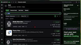 How to make a instance on Modrinth