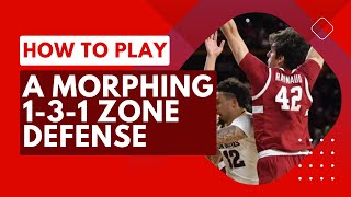 How to Play a MORPHING 1-3-1 Zone Defense