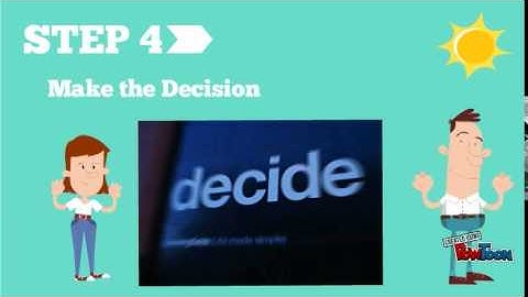 Decision Making Steps