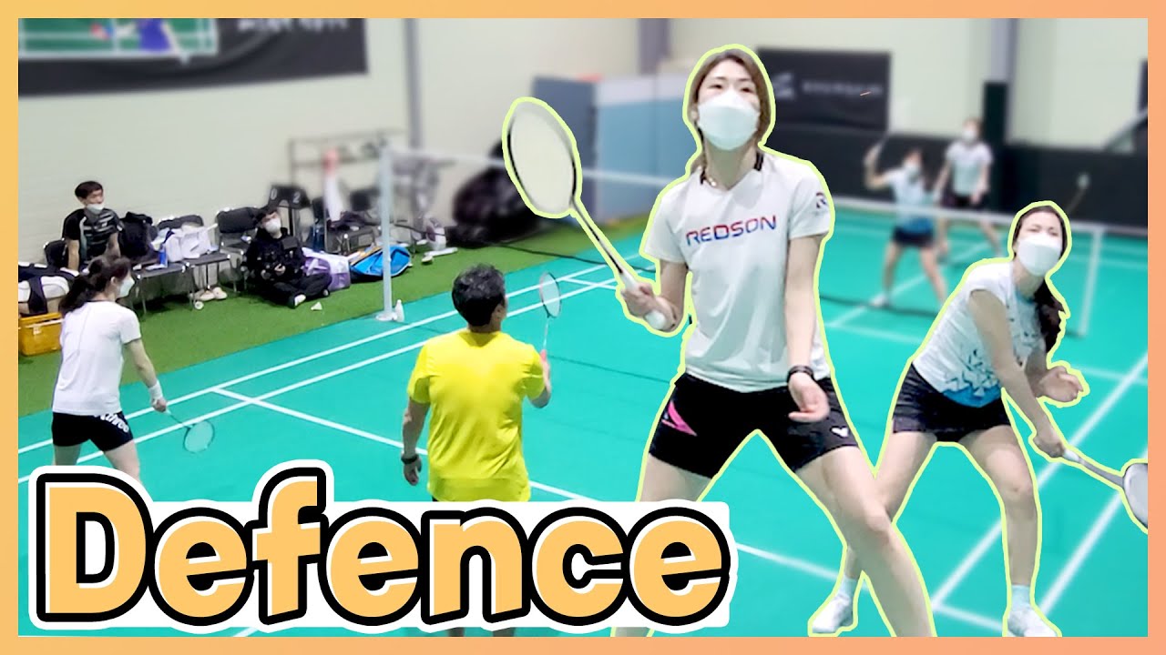 Strong attack or strong defense? Shields and spears - Korean girls Badminton