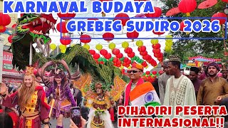 FULL MERIAH‼️Karnaval Budaya Grebeg Sudiro 2026 Kota Solo