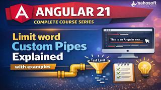 Limit word Custom Pipes in Angular 21 | Pipe in Angular 21 | Angular 21 tutorial series 2026