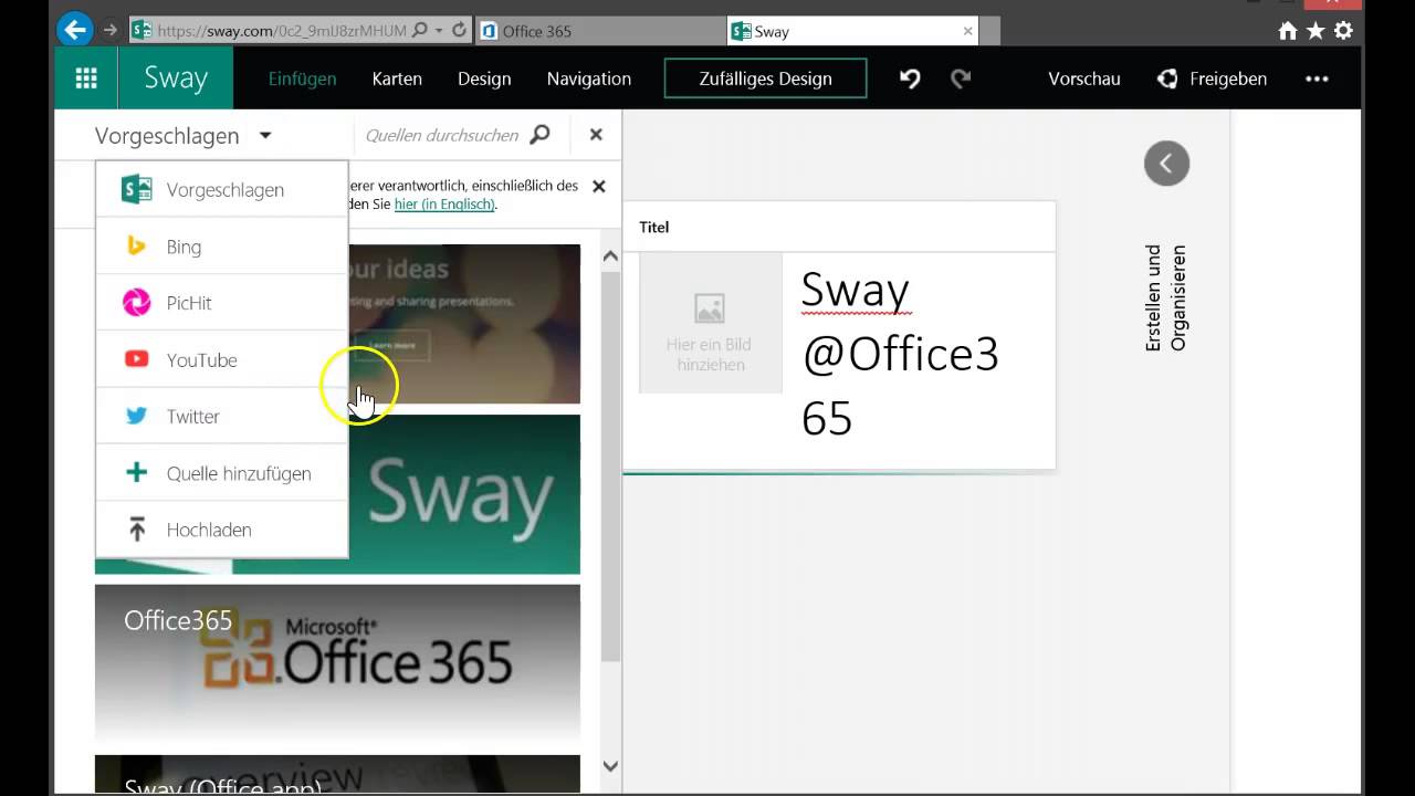 Sway für Office 365 - YouTube