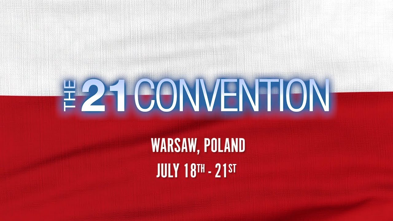 The 21 Convention 2019 of Warsaw, Poland Official Trailer YouTube