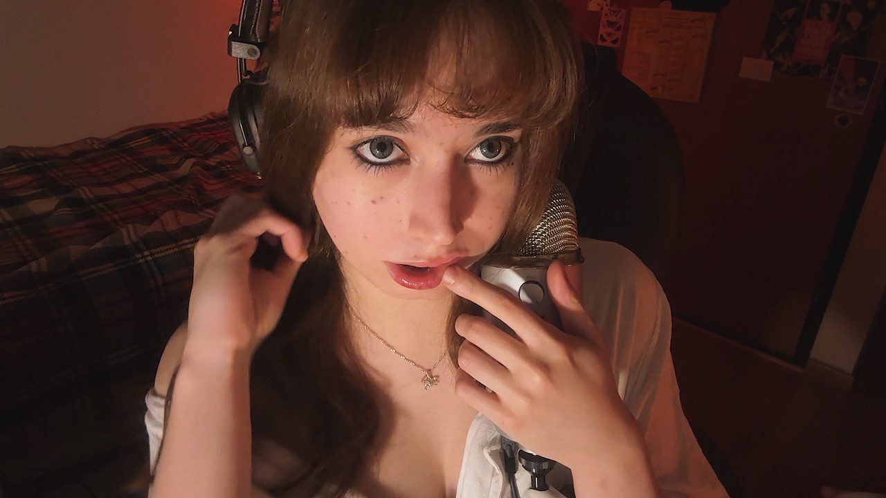 ୭₊˚ НЕСЛЫШНО ОЧЕНЬ БЛИЗКО К МИКРОФОНУ (+ TONGUE CLICKING) 𝜗𝜚˚⋆ ASMR