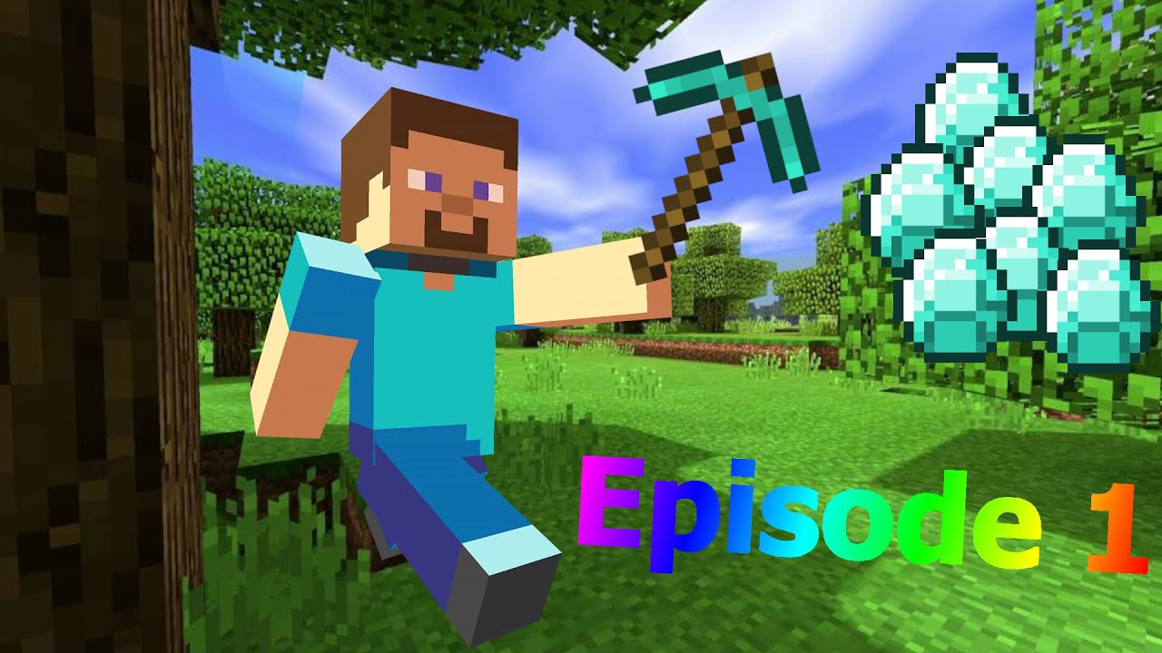 Minecraft Lets Play | Episode 1 | Diamonds! - YouTube