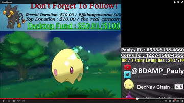 Live Shiny Munna In Pokemon ORAS After 416 Encounters via DexNav Chaining