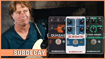Unique Sound Design Machines: Subdecay - Octasynth, Octave Theory, Quasar Phaser