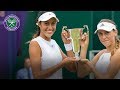 Olga danilovic  kaja juvan win wimbledon 2017 girls doubles title