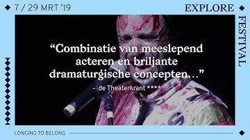 Cia. Hiato, Leonardo Moreira (Brazilië) - Odisseia, Explore Festival 2019  ExploreFestival.nl