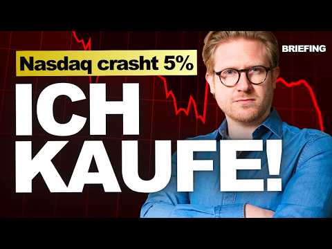 Nasdaq tiefrot: Was jetzt?! DAS kaufen wir jetzt! // BRIEFING