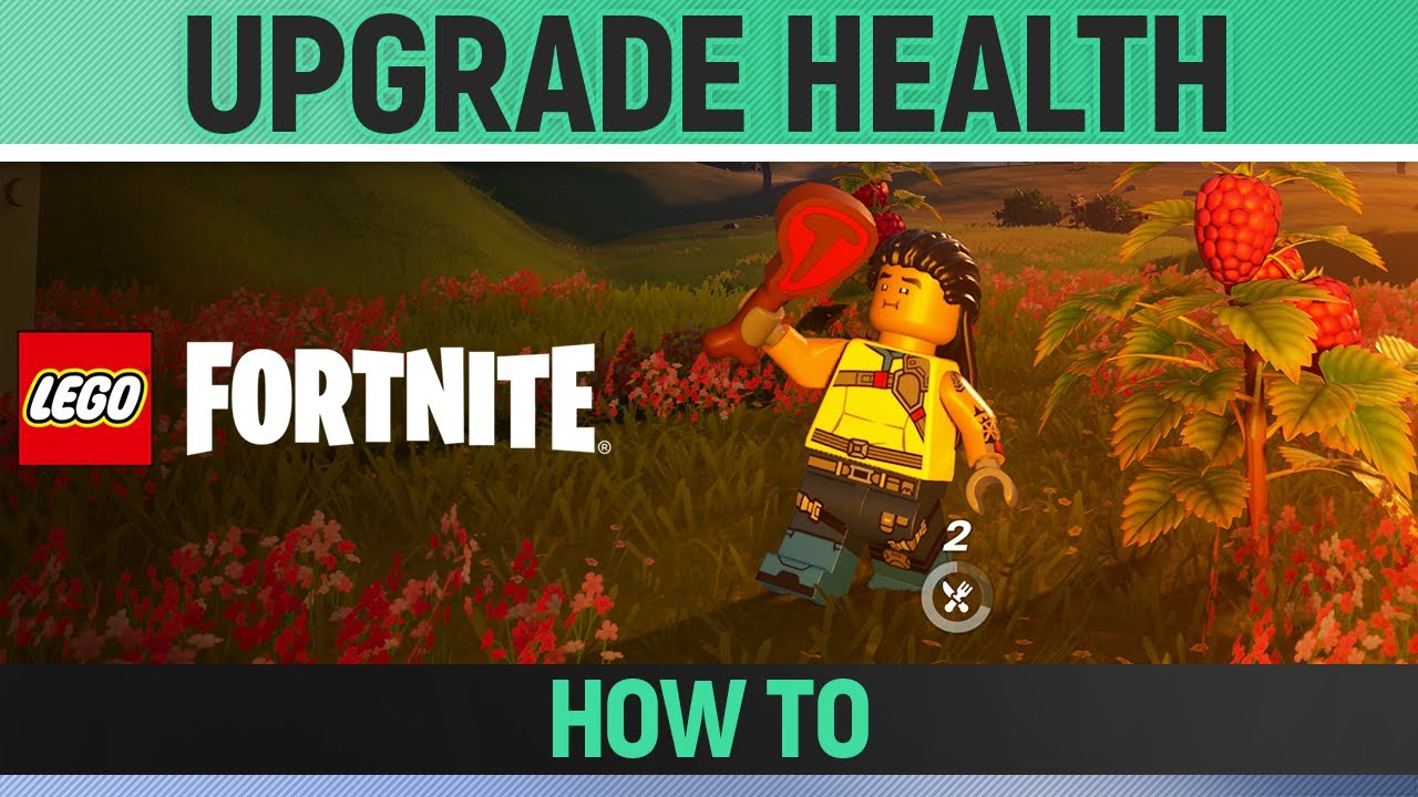 LEGO Fortnite How to Upgrade Health YouTube