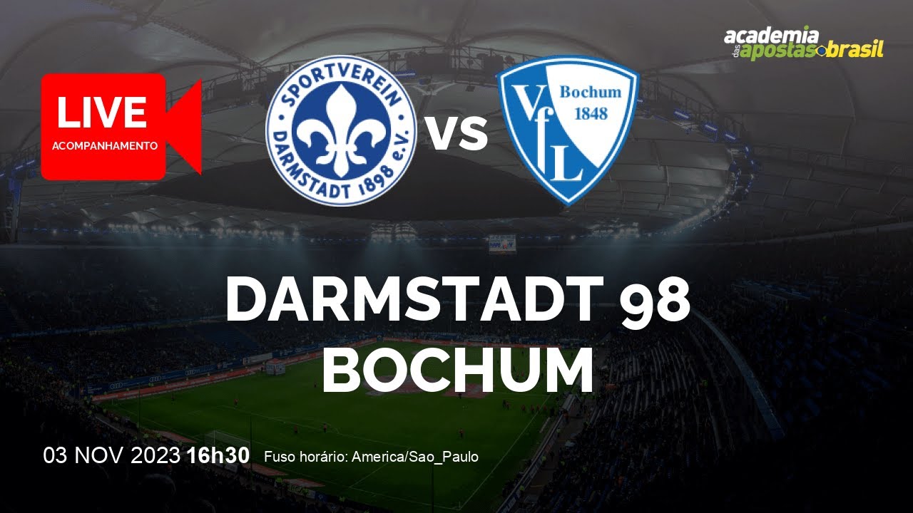 Darmstadt 98 x Bochum - odds e prognósticos - Bundesliga