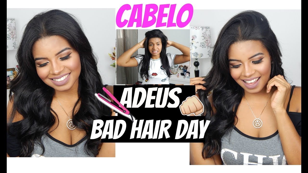 CABELO de DIVA - COMO ENROLO COM CHAPINHA!
