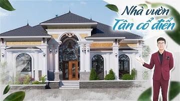 QUÁ RẺ với thiết kế TÂN CỔ ĐIỂN đầy bắt mắt do MAXHOME thiết kế thi công trọn gói | MH01764