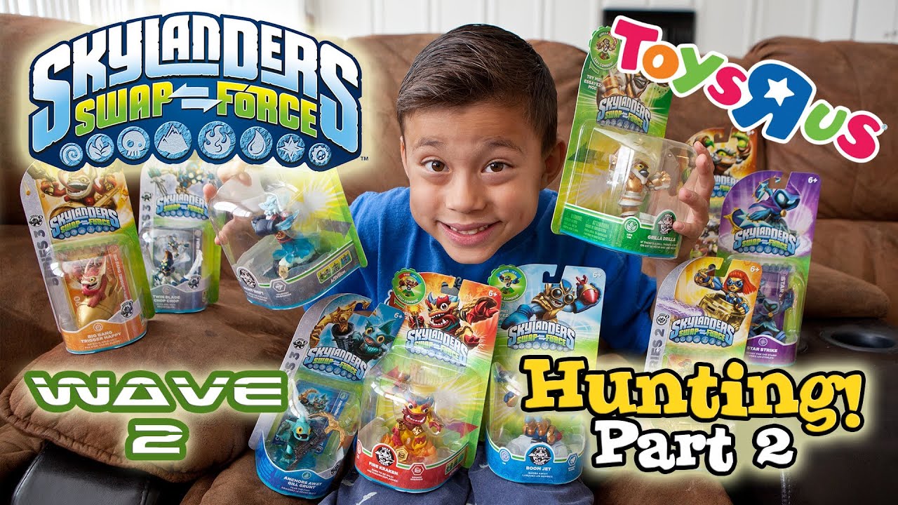 skylanders swap force toys