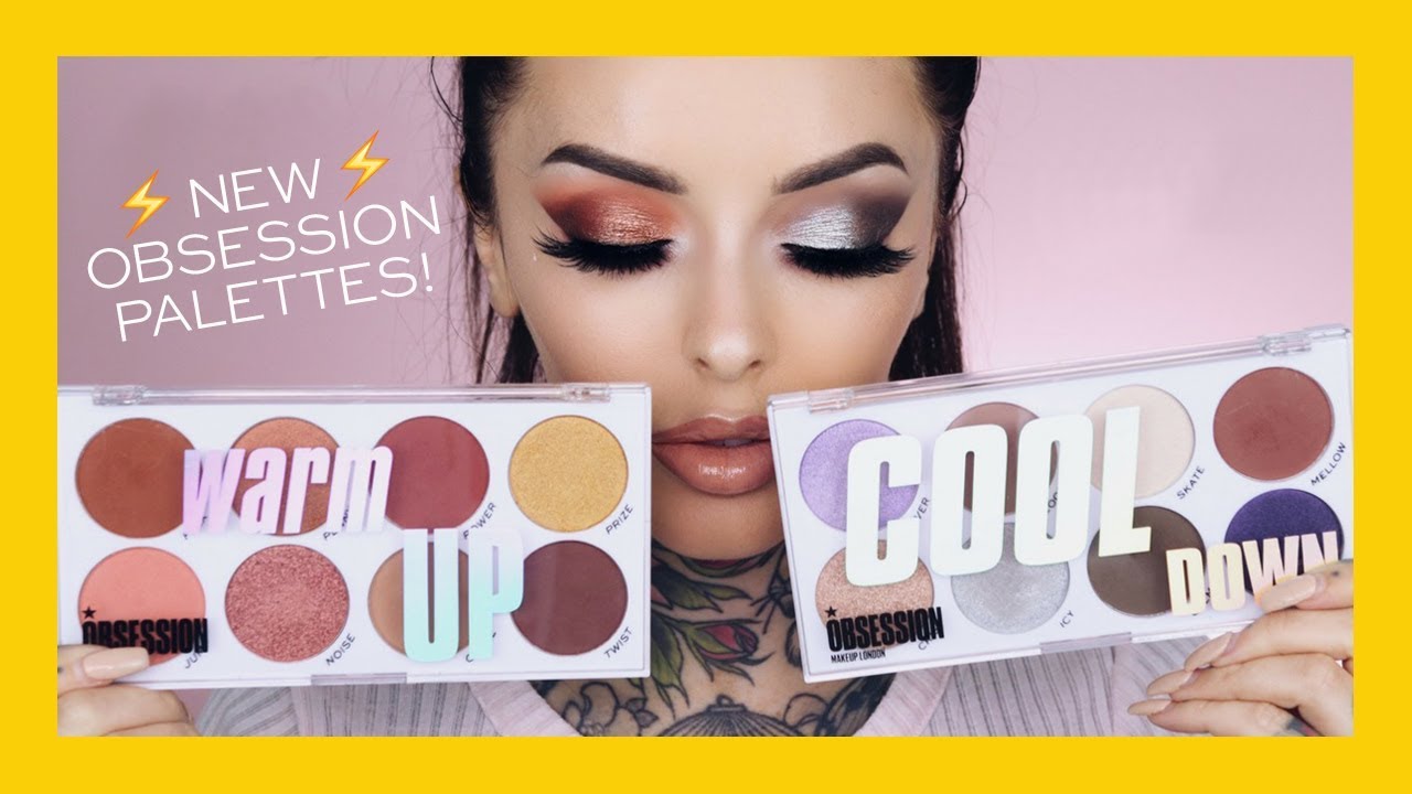OBSESSION | WARM VS COOL TONES TUTORIAL - TESTING NEW PALETTES!