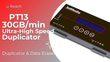 The Fastest Way to Clone SSD! 30GB/min Ultra-Fast Hard Drive Duplicator & Data Eraser JetMedia PT13
