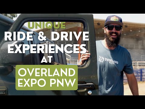 All the Ride & Drives + Ride-Along experiences at Overland Expo PNW 2022