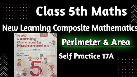 Class 5 Maths|New Learning Composite Mathematics Class 5 Chapter 17A by hpsgurugram| Maths Class 5