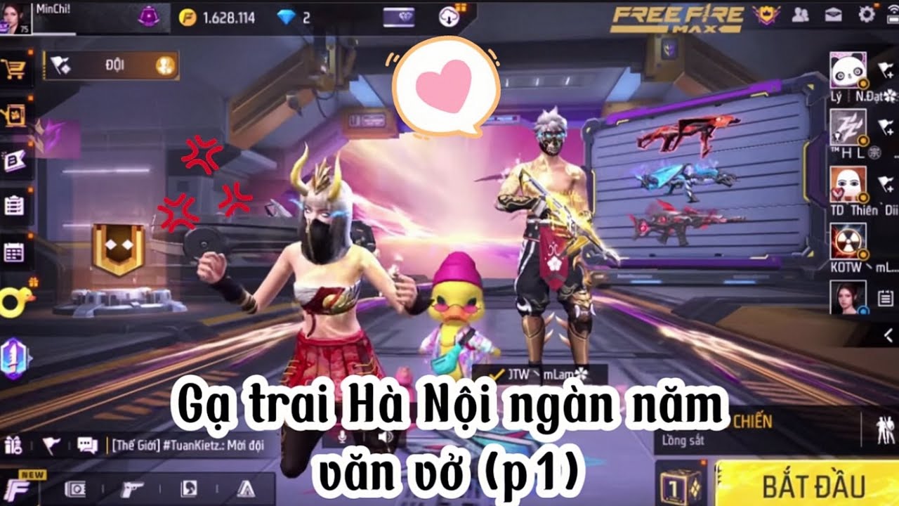 [FreeFire] Gặp trai Hà Nội tại ĐkN ...Thả thính rất gắt nhưng vẫn bị Mun Bịp hé hé