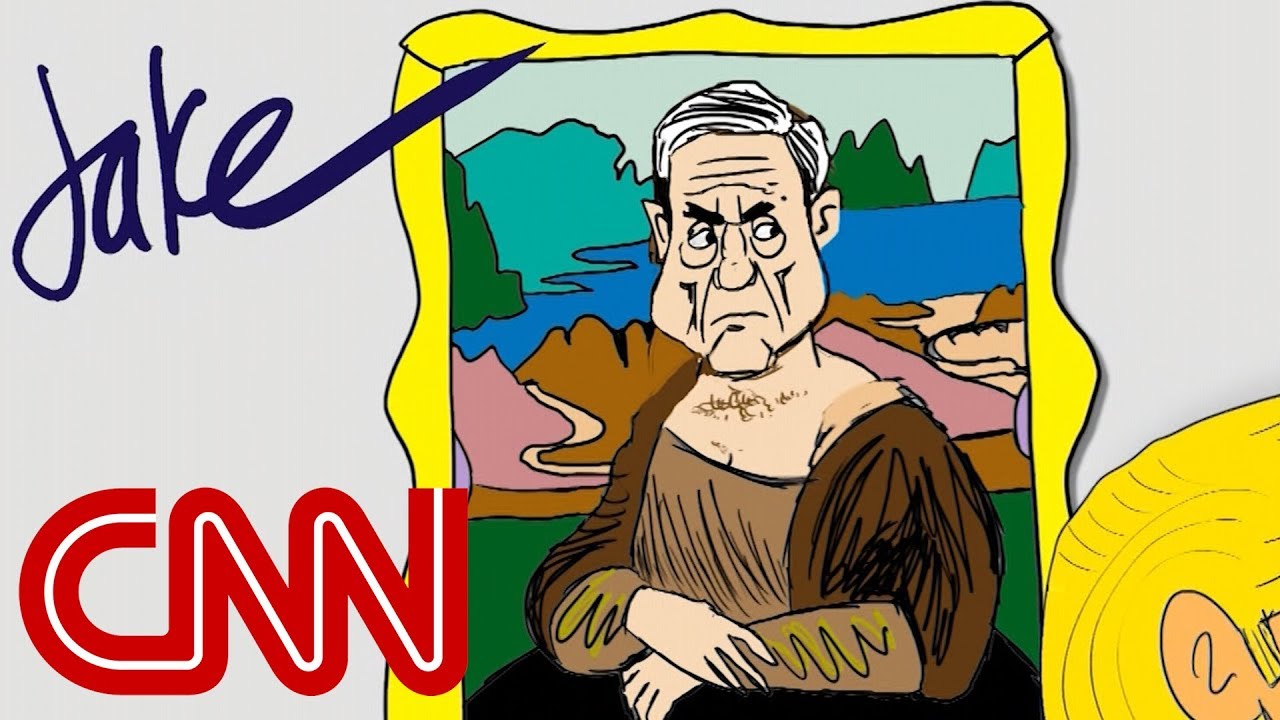 Trump and the 'Mueller Lisa' I Drawn by Jake Tapper - YouTube
