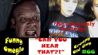 Chatroulette Trolling with Funny Omegle Troll | Creepy Old Man | Do You Hear That