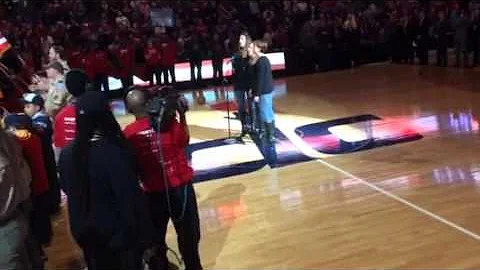 Euphoria Sings the National Anthem