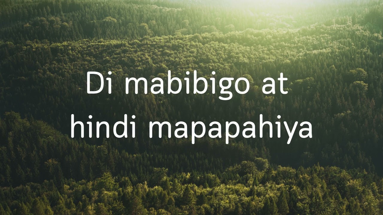 Matibay na Sandigan by Spring Worship (Instrumental + Lyrics)
