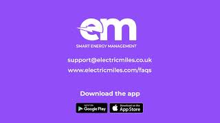 How to get started with Electric Miles app - ProjectEV charger