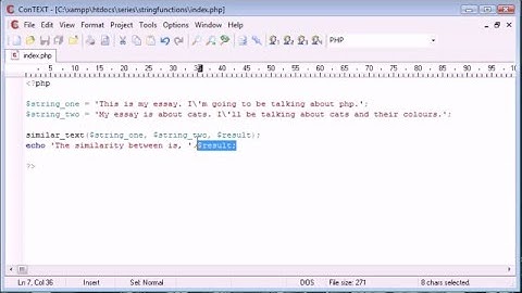 Beginner PHP Tutorial   36   String Functions Part 3