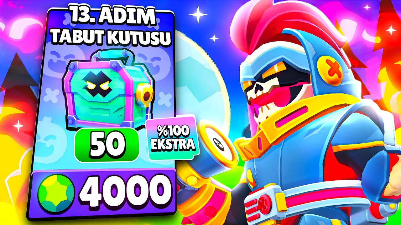 BÜTÜN TABUT KUTULARINI AÇTIM! 6000 TL HARCADIM! 😮 | Brawl Stars