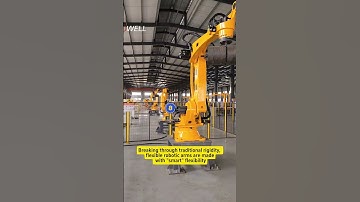 Breaking through traditional rigidity, flexible robotic arms are made with "smart" flexibility#robot