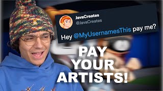 YouTuber Refuses To Pay Artist For Work