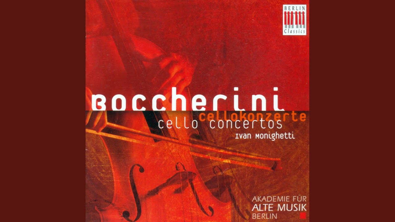 Cello Concerto in D major, G. 479: I. Allegro