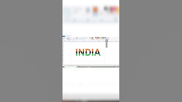 gradient text in ms paint! text type in MS Paint #logo #ms 🎨 #easy