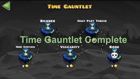 Time Gauntlet Complete | Geometry Dash