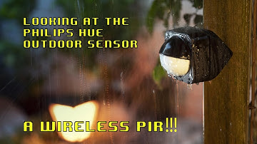 Unboxing and checking out the Hue Outdoor Sensor - A Wireless PIR!