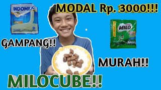 Cara Bikin Milocube Sendiri, Bahannya Murah Dan Terjangkau