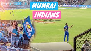 Hardik Pandya Asks Crowd To Cheer?! Watch Mumbai Indians IPL Match with Me | #DhwanisDiary