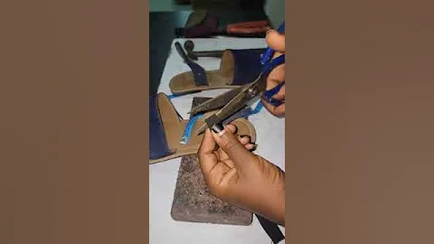 How to tighten loosed sandal strap