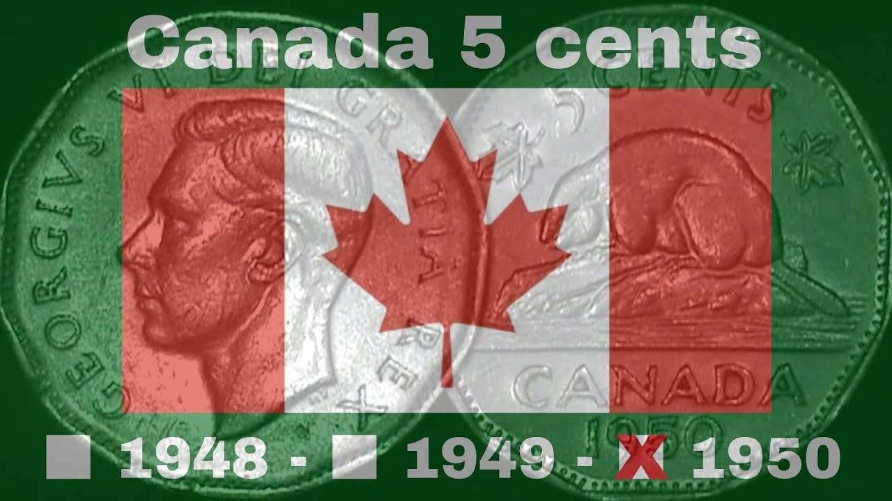 Canada 5 cents 1950