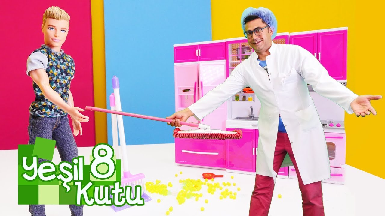 Ken ev hanımı oldu. Yeşil Kutu 8