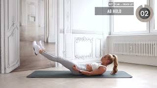 15 MIN SIXPACK WORKOUT - intense ab workout / No Equipment I Pamela Reif