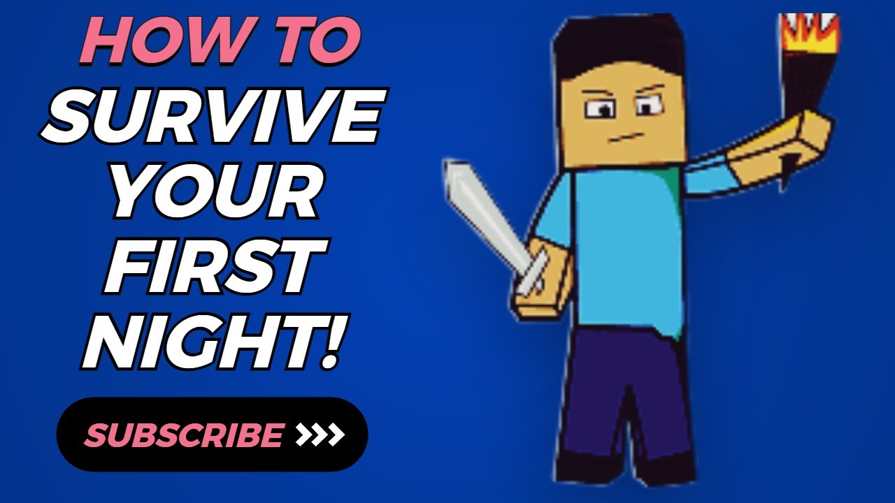 How to survive your first night in Minecraft