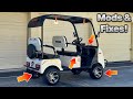 Vitacci Wow - World&#39;s Cheapest Golf Cart Gets Many Upgrades!