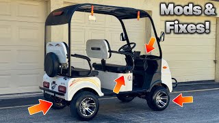 Vitacci Wow  World's Cheapest Golf Cart Gets Many Upgrades!