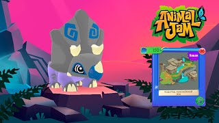 Выращиваем ТРИЦЕРАТОПСА и покупаем ВОДОПАД МЕЗОЗОЙСКОЙ ЭРЫ в Animal Jam