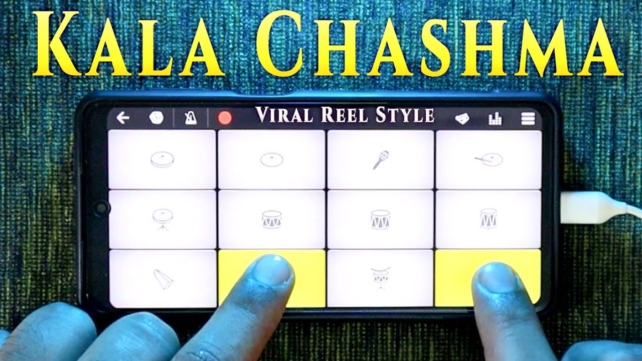 Kala Chashma on Walk Band Instagram Reel Dance Song Instrumental