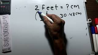 2 Feet in cm | Feet Height in centimeter | हिन्दी